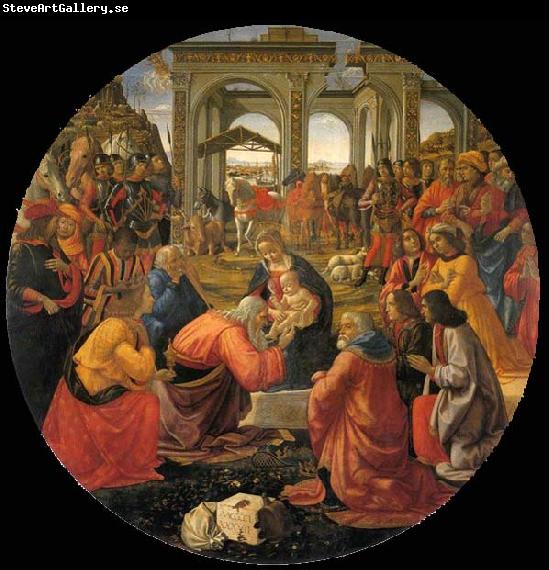 GHIRLANDAIO, Domenico Adoration of the Magi
